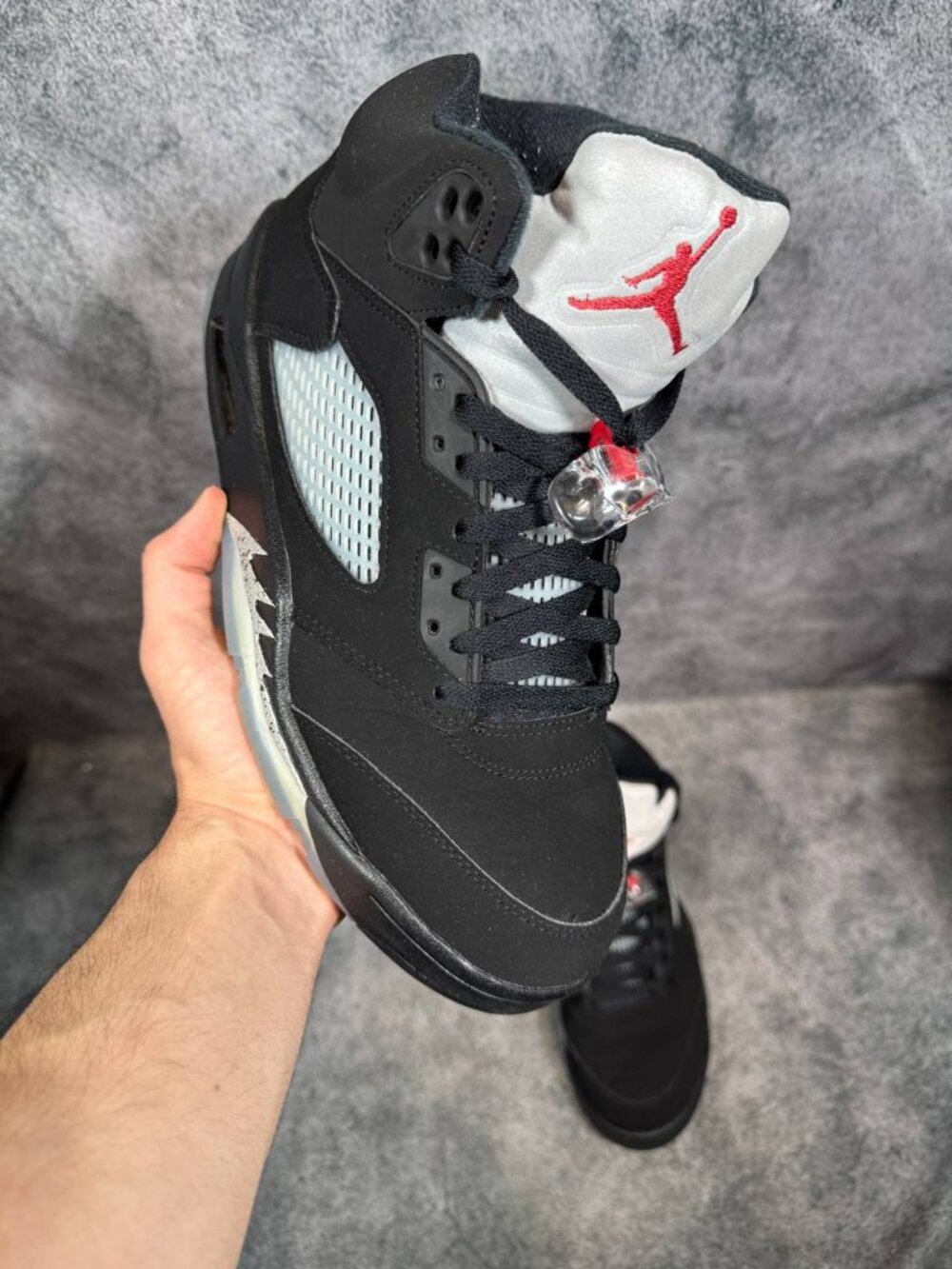 Size 10 | Jordan 5 Metallic No Box | Pre-Owned